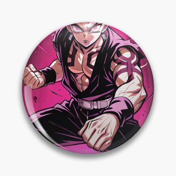 Item preview, Art - Courageous Manga Character, Dynamic Illustration of Demon Slayer designed and sold by Zone--Gaming.