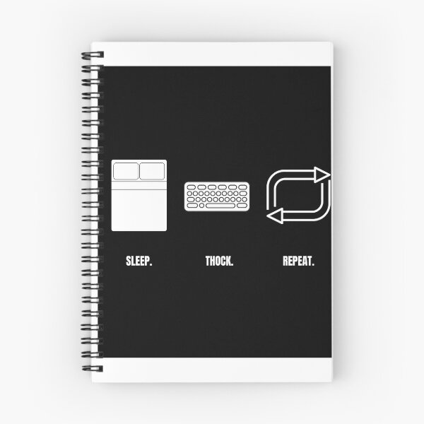 Item preview, Copy of Sleep Thock Repeat - Daily Gaming Routine designed and sold by ThockStation.