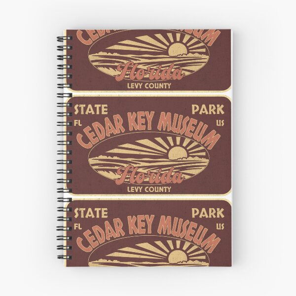 Item preview, Cedar Key Museum State Park, Levy County, Florida, badge design designed and sold by Wanderful-roads.