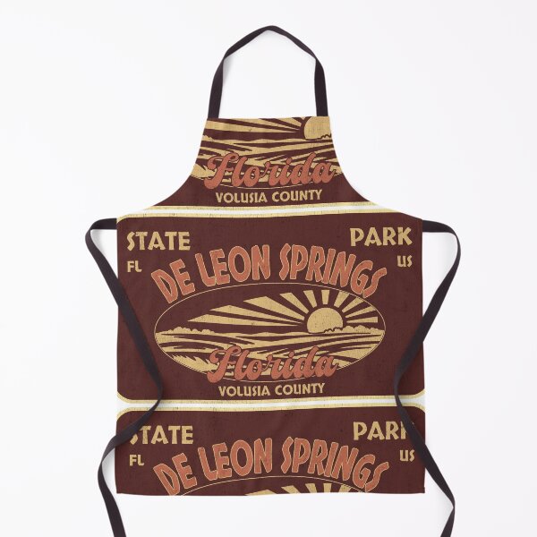 Item preview, De Leon Springs State Park, Volusia County, Florida, badge design designed and sold by Wanderful-roads.