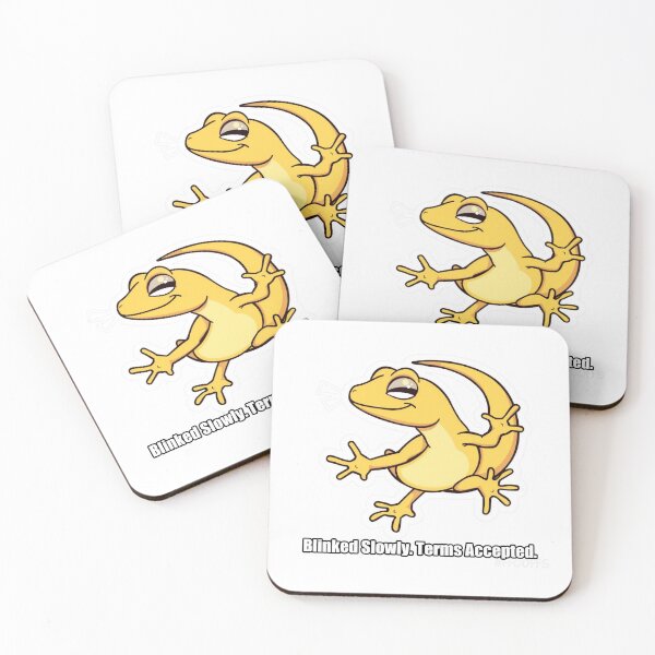 Item preview, Gecko - Blinked Slowly Terms Accepted - Funny Gecko Gift designed and sold by pawdrops.