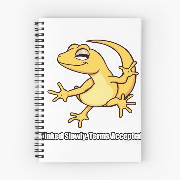 Item preview, Gecko - Blinked Slowly Terms Accepted - Funny Gecko Gift designed and sold by pawdrops.