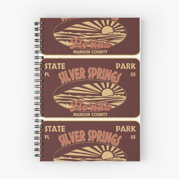 Item preview, Silver Springs State Park, Marion County, Florida, badge design designed and sold by Wanderful-roads.