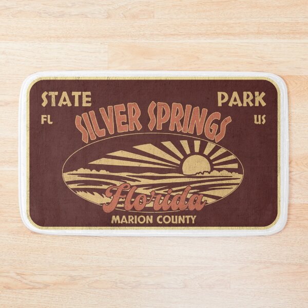 Item preview, Silver Springs State Park, Marion County, Florida, badge design designed and sold by Wanderful-roads.