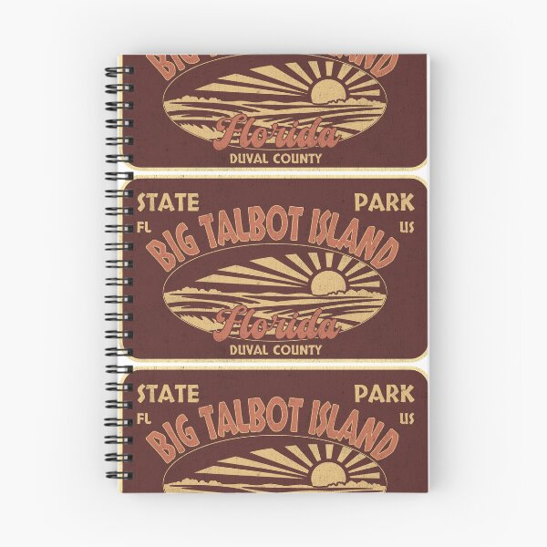 Item preview, Big Talbot Island State Park, Duval County, Florida, badge design designed and sold by Wanderful-roads.