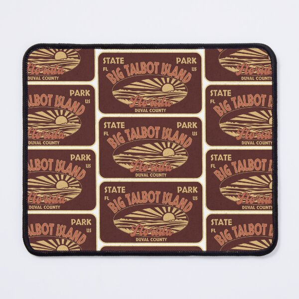 Item preview, Big Talbot Island State Park, Duval County, Florida, badge design designed and sold by Wanderful-roads.