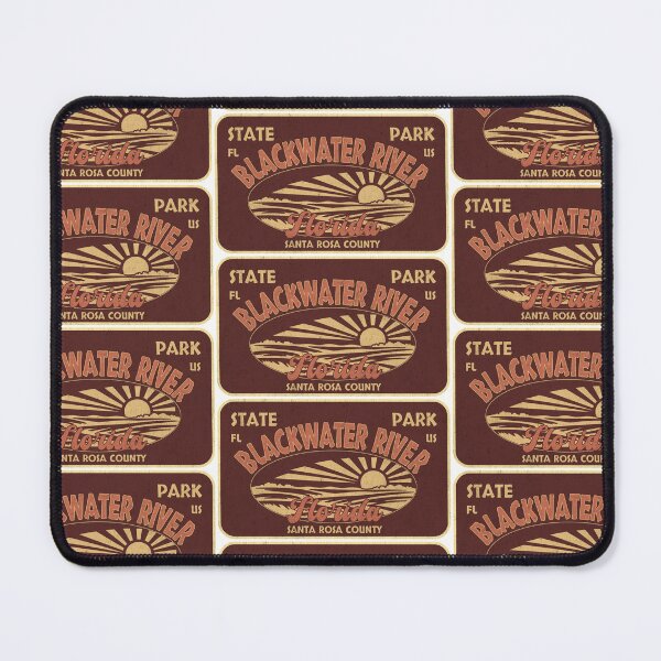 Item preview, Blackwater River State Park, Santa Rosa County, Florida, badge design designed and sold by Wanderful-roads.