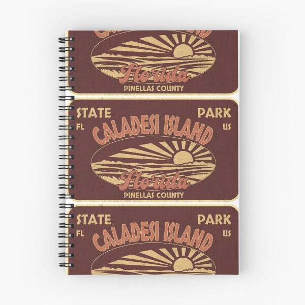 Item preview, Caladesi Island State Park, Pinellas County, Florida, badge design designed and sold by Wanderful-roads.