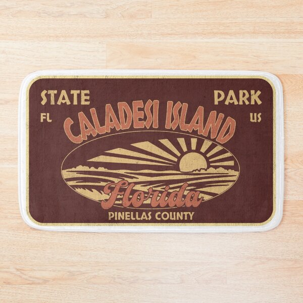 Item preview, Caladesi Island State Park, Pinellas County, Florida, badge design designed and sold by Wanderful-roads.