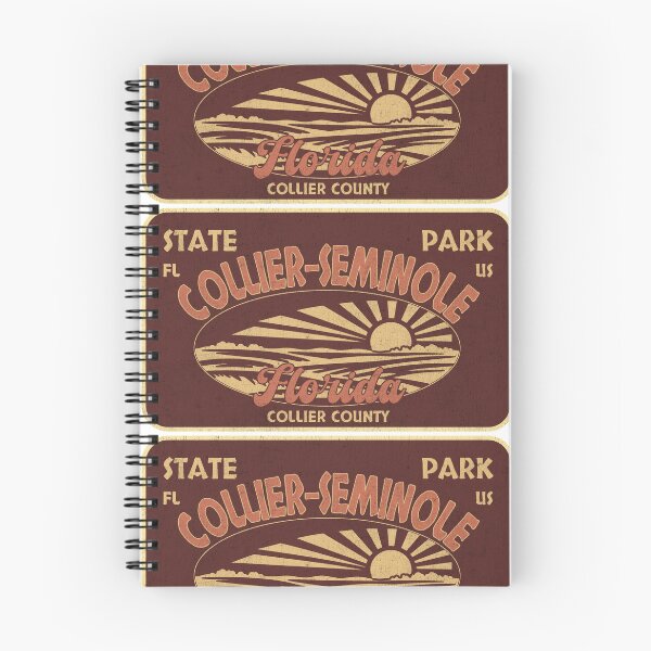 Item preview, Collier-Seminole State Park, Collier County, Florida, badge design designed and sold by Wanderful-roads.