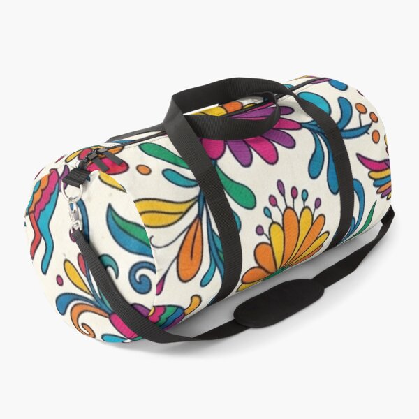 Item preview, Mexican Folk Art Animal & Floral Seamless Pattern | Colorful Otomi-Inspired Botanical Design designed and sold by lavanya11.