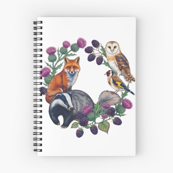 Item preview, British Wildlife and Berries designed and sold by Lola Style.