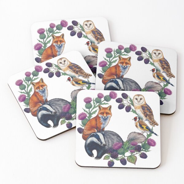 Item preview, British Wildlife and Berries designed and sold by Lola Style.