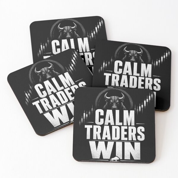 Item preview, Calm Traders Win Forex Trading Motivation T-Shirt designed and sold by PipForgeStudio .