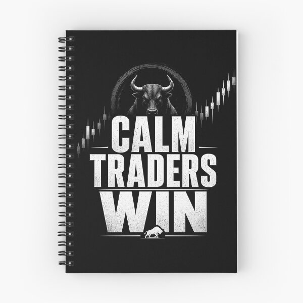 Item preview, Calm Traders Win Forex Trading Motivation T-Shirt designed and sold by PipForgeStudio .