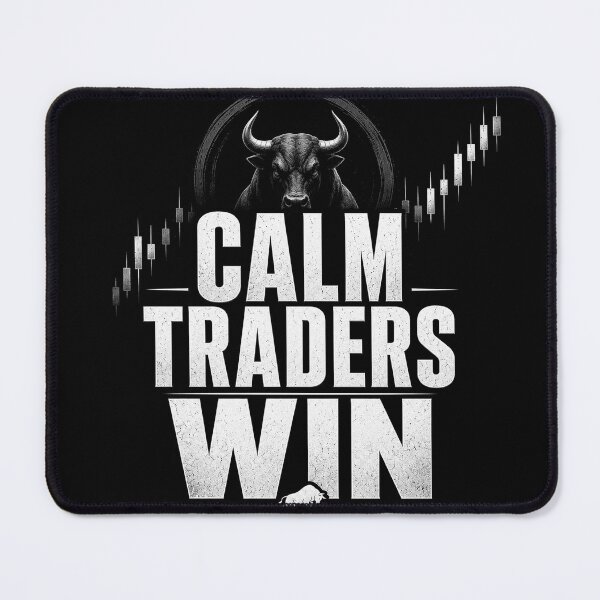 Item preview, Calm Traders Win Forex Trading Motivation T-Shirt designed and sold by PipForgeStudio .