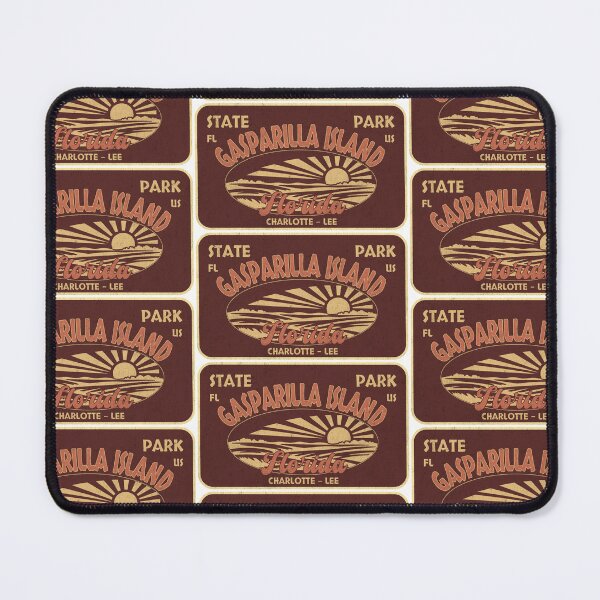 Item preview, Gasparilla Island State Park, Charlotte - Lee, Florida, badge design designed and sold by Wanderful-roads.