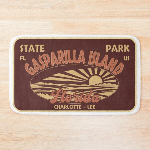Item preview, Gasparilla Island State Park, Charlotte - Lee, Florida, badge design designed and sold by Wanderful-roads.
