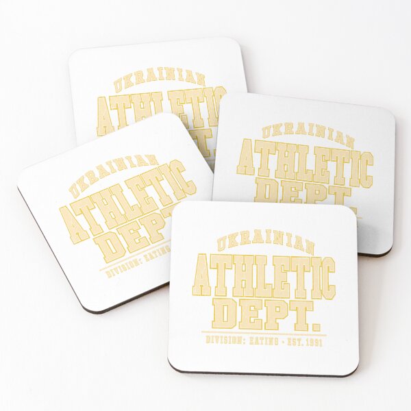 Item preview, Ukrainian Athletic Dept Vintage Typography designed and sold by ML-Media.