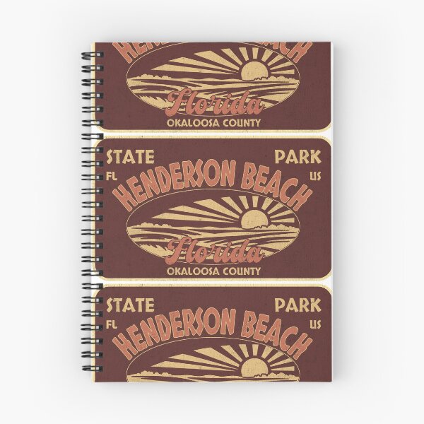 Item preview, Henderson Beach State Park, Okaloosa County, Florida, badge design designed and sold by Wanderful-roads.