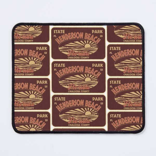 Item preview, Henderson Beach State Park, Okaloosa County, Florida, badge design designed and sold by Wanderful-roads.