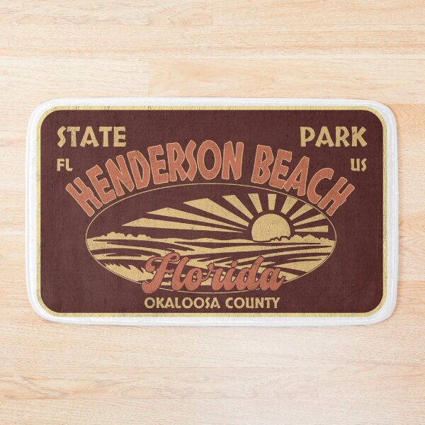 Item preview, Henderson Beach State Park, Okaloosa County, Florida, badge design designed and sold by Wanderful-roads.
