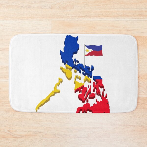 Item preview, Philippine Map with Flag Design designed and sold by EcilStudio.