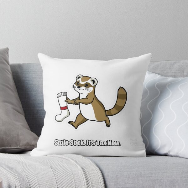 Item preview, Ferret - Stole Sock Its Tax Now - Funny Ferret Gift designed and sold by pawdrops.