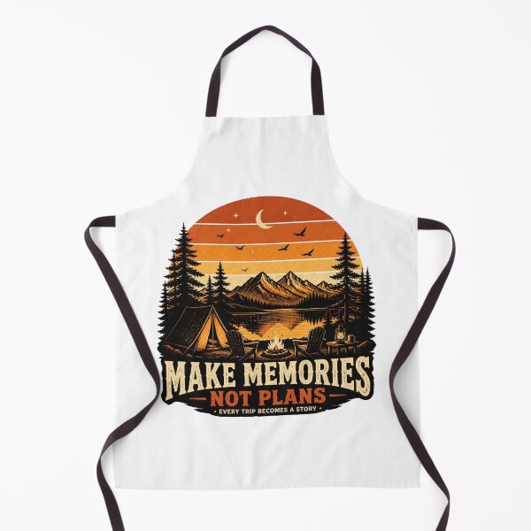 Item preview, Make Memories Not Plans Vintage Camping designed and sold by Cavalier-org.