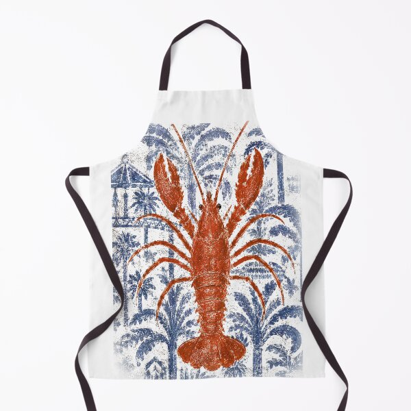 Item preview, Vintage Tropical Lobster | Coastal Nautical Art Print designed and sold by bisha.