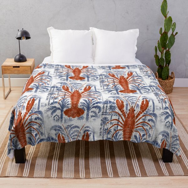 Item preview, Vintage Tropical Lobster | Coastal Nautical Art Print designed and sold by bisha.