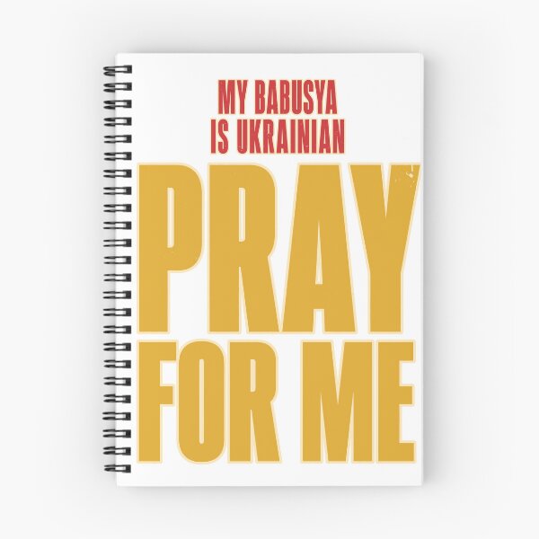 Item preview, My Babusya Is Ukrainian Pray For Me Typography designed and sold by ML-Media.
