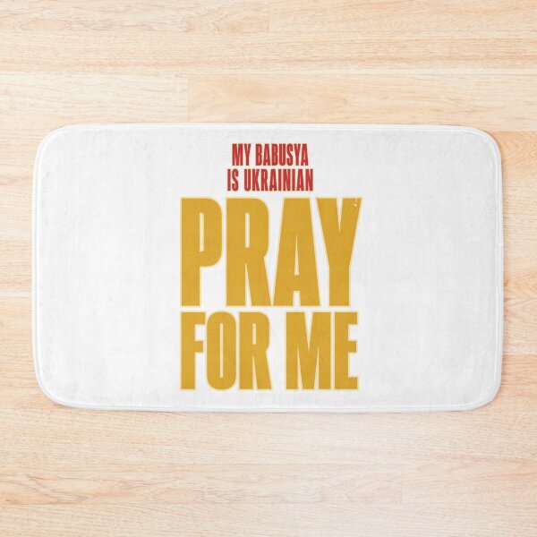 Item preview, My Babusya Is Ukrainian Pray For Me Typography designed and sold by ML-Media.
