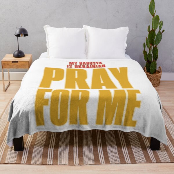 Item preview, My Babusya Is Ukrainian Pray For Me Typography designed and sold by ML-Media.