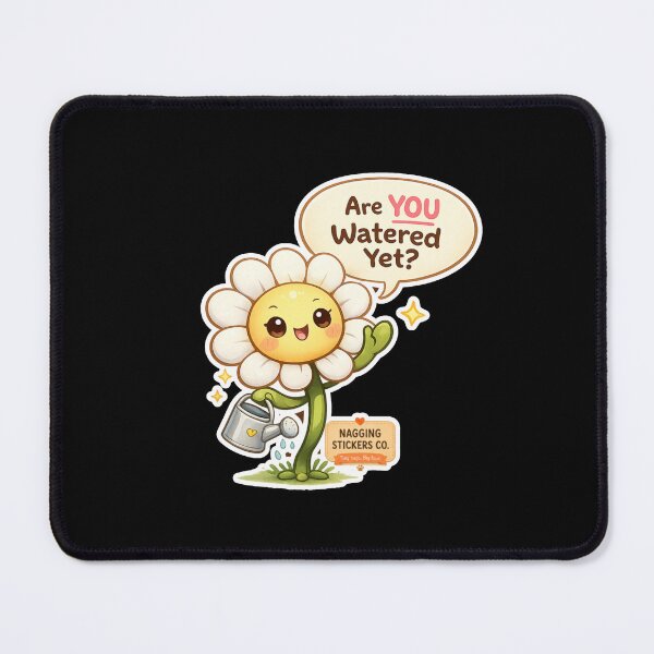 Item preview, NAGGING FLOWER LaMaisonOfMY ARE YOU WATERED YET? COLLECTION | BLACK Edition | No.01 designed and sold by LaMaisonOfMY.