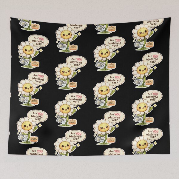 Item preview, NAGGING FLOWER LaMaisonOfMY ARE YOU WATERED YET? COLLECTION | BLACK Edition | No.01 designed and sold by LaMaisonOfMY.