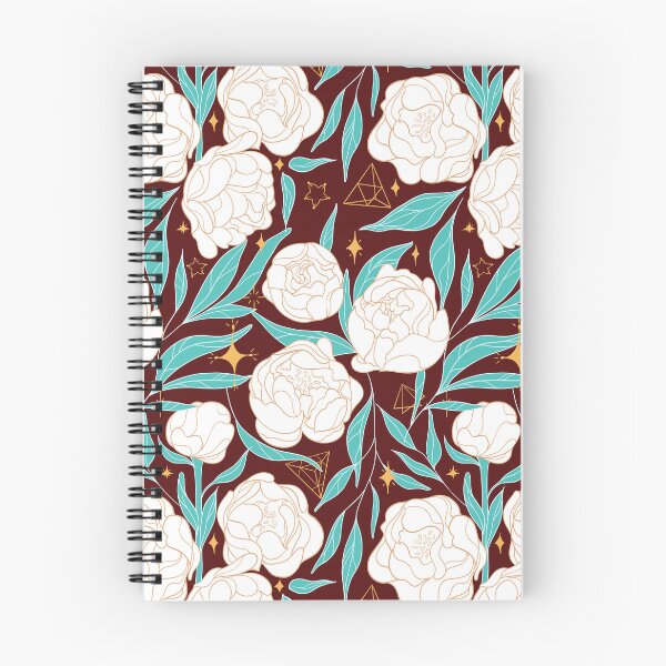 Item preview, Magic Peonies - Rich Brown designed and sold by prynadd / Alena's Magic Patterns.