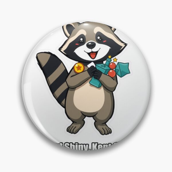 Item preview, Raccoon - Found Shiny Kept Shiny - Funny Raccoon Gift designed and sold by pawdrops.