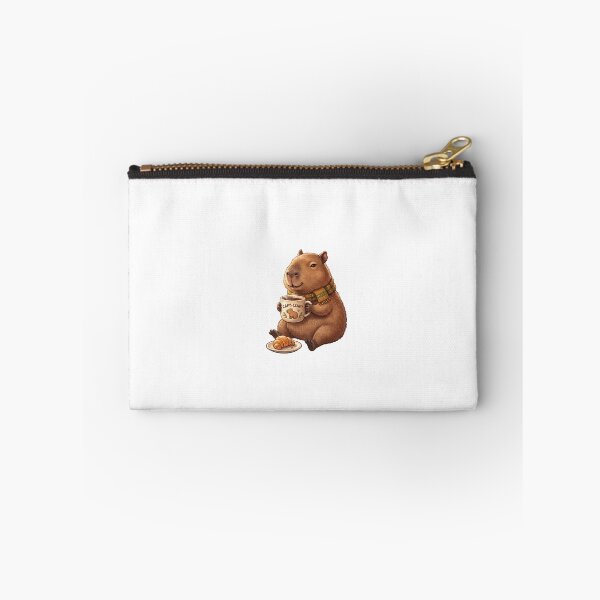Item preview, Cute Capybara Capyuccino Coffee Stickers designed and sold by VisionGraphic.