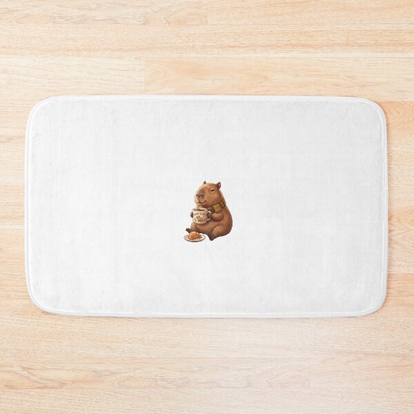 Item preview, Cute Capybara Capyuccino Coffee Stickers designed and sold by VisionGraphic.