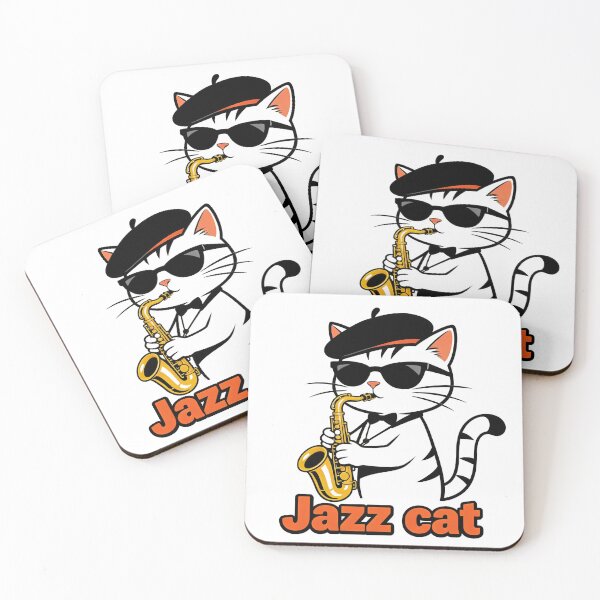 Item preview, Jazz Cat designed and sold by CornershopTee.