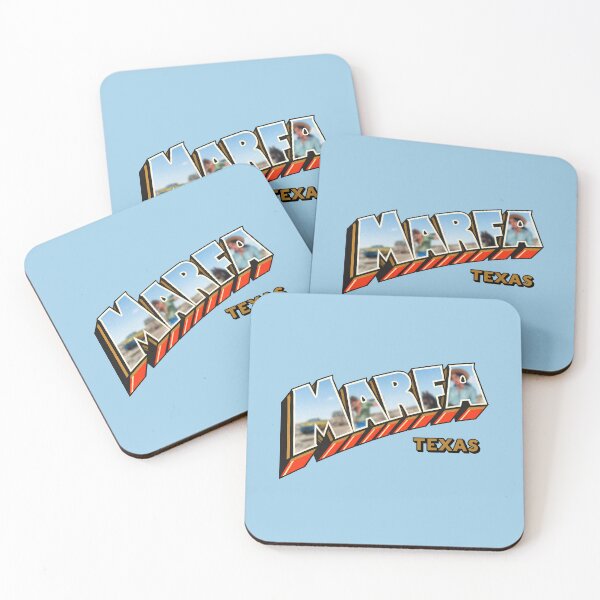 Item preview, Retro Blue Marfa, Texas!  designed and sold by studio150design.
