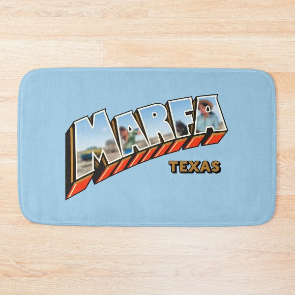 Item preview, Retro Blue Marfa, Texas!  designed and sold by studio150design.