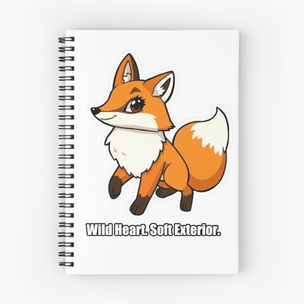 Item preview, Fox - Wild Heart Soft Exterior - Funny Fox Gift designed and sold by pawdrops.