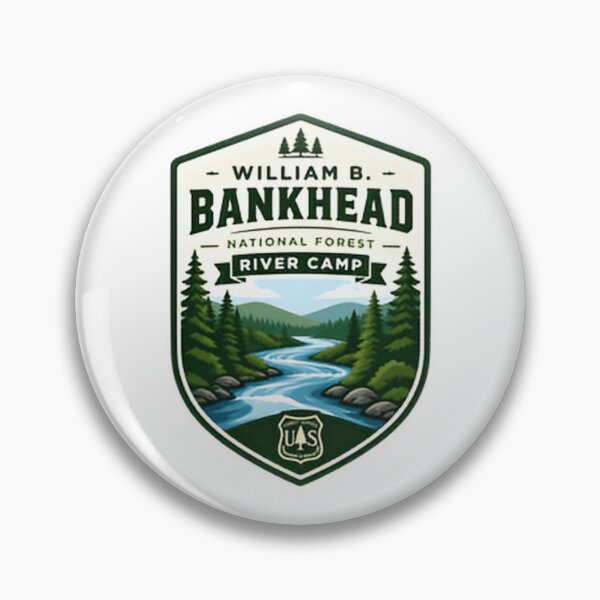 Item preview, William B. Bankhead National Forest River Camp | Alabama Outdoor Adventure Camper designed and sold by Simsimah26Parks.