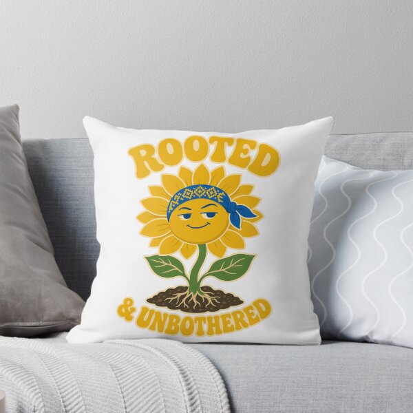 Item preview, Rooted and Unbothered Ukrainian Sunflower designed and sold by ML-Media.
