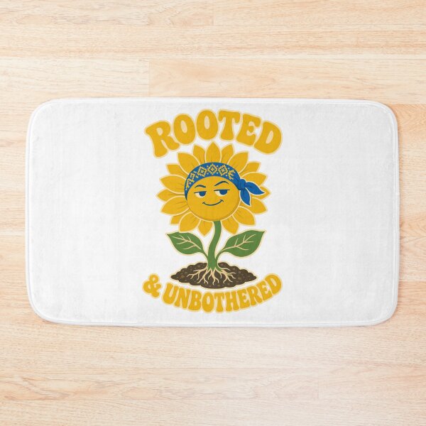 Item preview, Rooted and Unbothered Ukrainian Sunflower designed and sold by ML-Media.