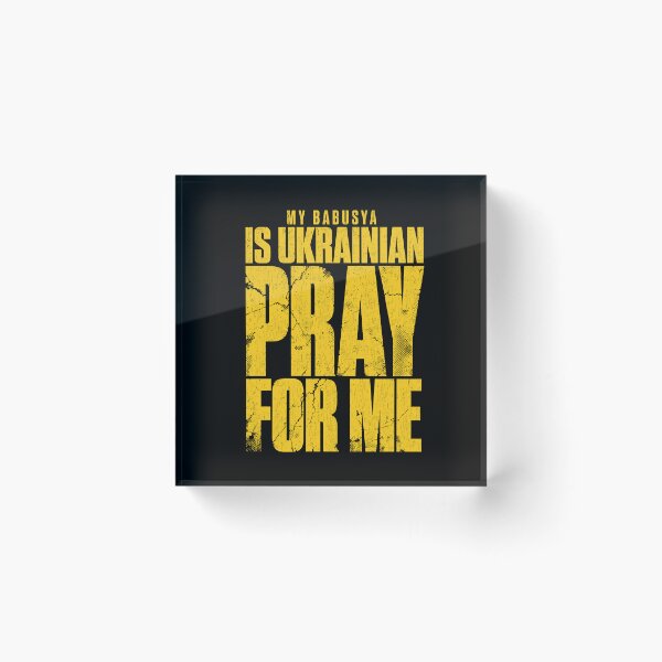 Item preview, My Babusya Is Ukrainian Pray For Me designed and sold by ML-Media.