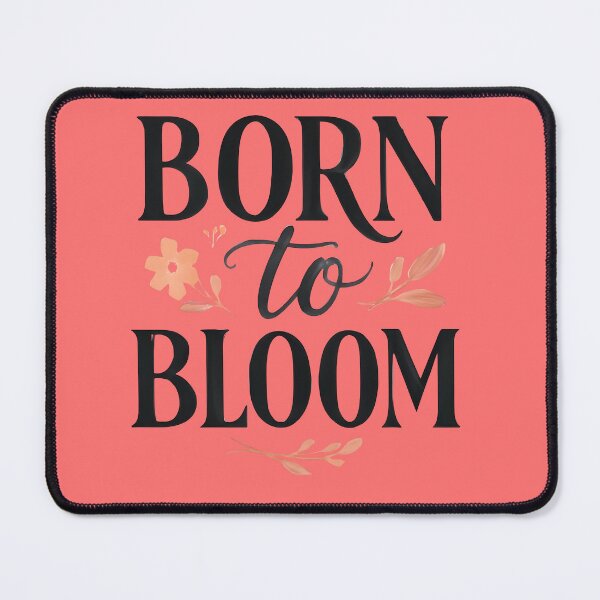 Item preview, Born to Bloom – Feminine Floral Typography | Inspirational Quote Design designed and sold by KAM-KAM-STORE.