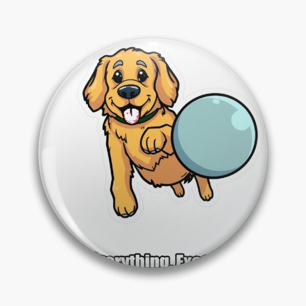 Item preview, Golden Retriever - Retrieves Everything Except Manners - Funny Dog Gift designed and sold by pawdrops.